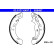 Brake Shoe Set 03.0137-0497.2 ATE