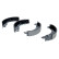 Brake Shoe Set 03.0137-0502.2 ATE, Thumbnail 3