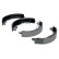 Brake Shoe Set 03.0137-0507.2 ATE, Thumbnail 2