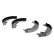 Brake Shoe Set 03.0137-0521.2 ATE, Thumbnail 2