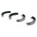 Brake shoe set 03.0137-0543.2 ATE, Thumbnail 2