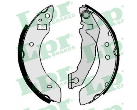 Brake Shoe Set 04600 Lpr, Image 3