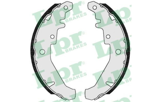 Brake Shoe Set 07310 Lpr, Image 3