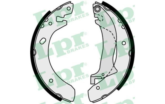 Brake Shoe Set 07510 Lpr, Image 3