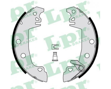 Brake Shoe Set 07520 Lpr, Image 3