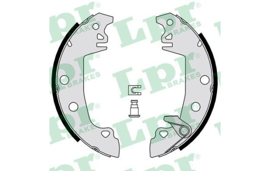 Brake Shoe Set 07520 Lpr, Image 3