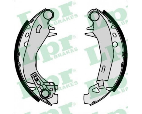 Brake Shoe Set 07570 Lpr, Image 2