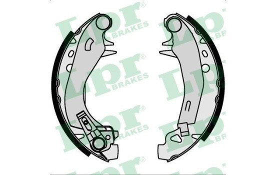 Brake Shoe Set 07570 Lpr, Image 2