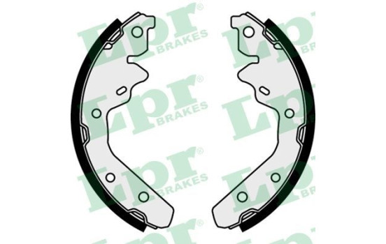 Brake Shoe Set 07630 Lpr, Image 3