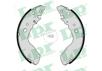 Brake shoe set 07770 Lpr