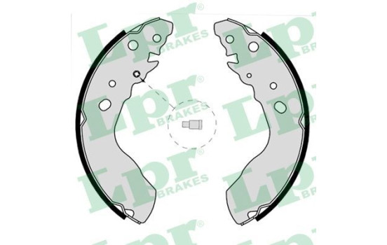 Brake shoe set 07770 Lpr
