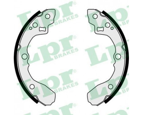 Brake Shoe Set 08060 Lpr, Image 2