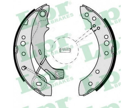 Brake Shoe Set 08150 Lpr, Image 3