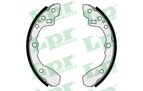 Brake Shoe Set 08490 Lpr, Image 2