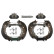 Brake Shoe Set 37548 FEBI