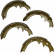 Brake Shoe Set 40705 ABS