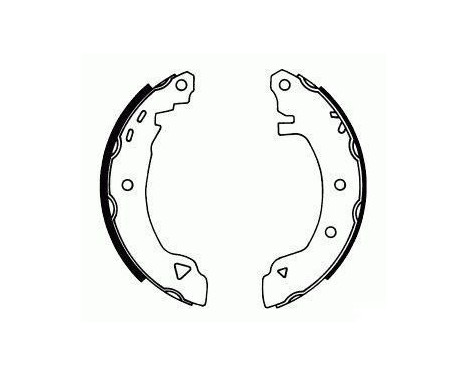 Brake Shoe Set 8136 ABS, Image 2