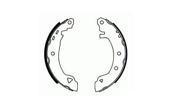 Brake Shoe Set 8136 ABS, Image 2