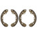 Brake Shoe Set 8505 ABS, Thumbnail 2