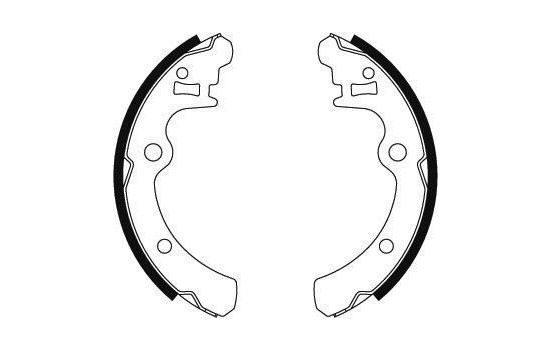 Brake Shoe Set 8830 ABS, Image 2