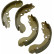 Brake Shoe Set 8974 ABS