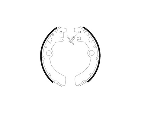 Brake Shoe Set 9047 ABS, Image 2