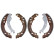 Brake Shoe Set 9222 ABS, Thumbnail 3