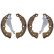 Brake shoe set 9381 ABS