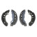 Brake Shoe Set ADM54134 Blue Print