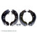 Brake Shoe Set ADN14133 Blue Print, Thumbnail 2