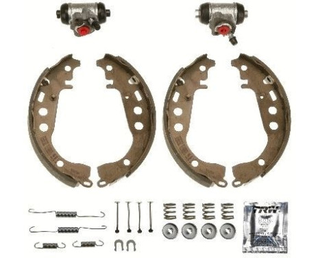 Brake Shoe Set Brake Kit BK1916 TRW