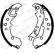 Brake shoe set FSB4328 Ferodo, Thumbnail 2