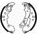 Brake shoe set FSB4328 Ferodo, Thumbnail 2