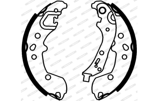 Brake shoe set FSB4328 Ferodo, Image 2
