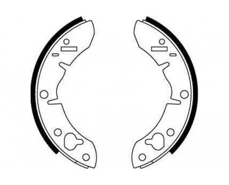 Brake Shoe Set GS6028 TRW, Image 4