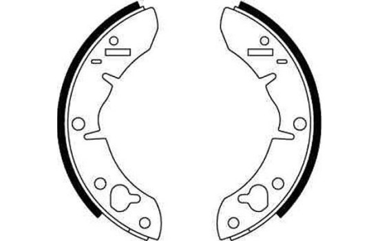Brake Shoe Set GS6028 TRW, Image 4