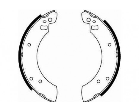 Brake Shoe Set GS6125 TRW, Image 2