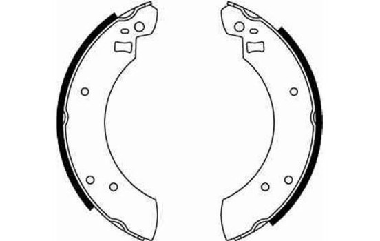 Brake Shoe Set GS6125 TRW, Image 2