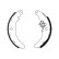 Brake Shoe Set GS6179 TRW, Thumbnail 2