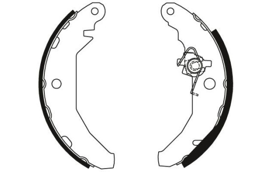 Brake Shoe Set GS6179 TRW, Image 2