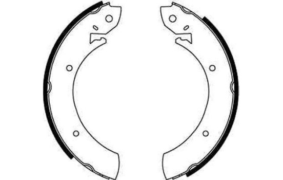 Brake Shoe Set GS6181 TRW, Image 2