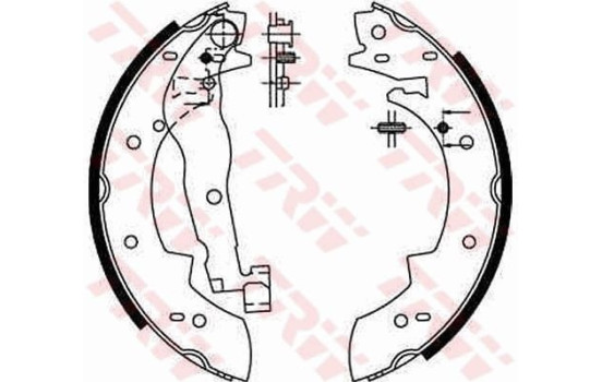Brake Shoe Set GS6190 TRW