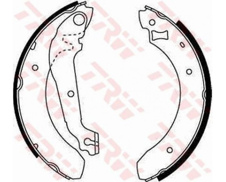 Brake Shoe Set GS6207 TRW