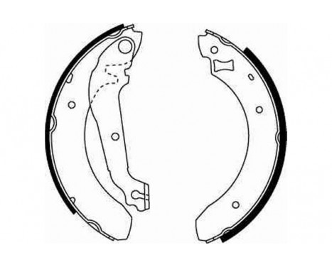Brake Shoe Set GS6207 TRW, Image 2