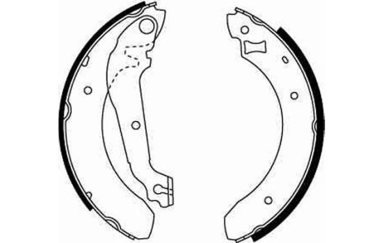 Brake Shoe Set GS6207 TRW, Image 2