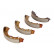 Brake Shoe Set GS6210 TRW, Thumbnail 2