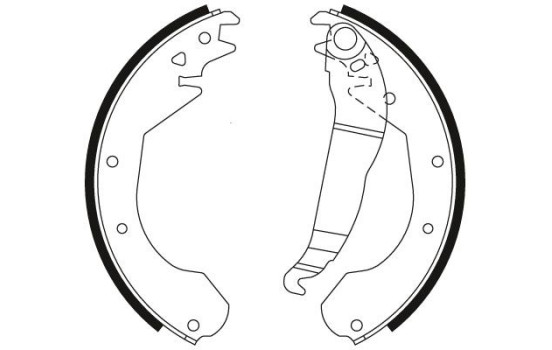 Brake Shoe Set GS6211 TRW, Image 2