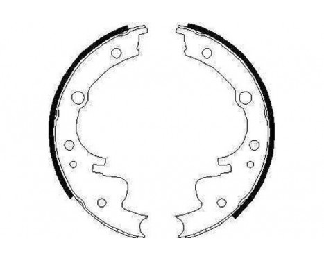 Brake Shoe Set GS6220 TRW, Image 2