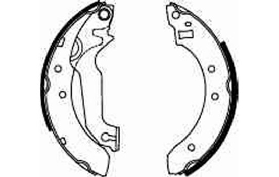 Brake Shoe Set GS6227 TRW, Image 4