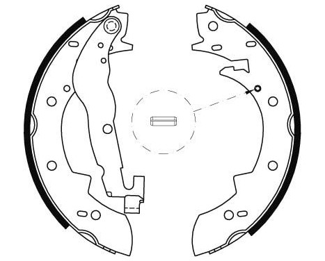 Brake Shoe Set GS6237 TRW, Image 4